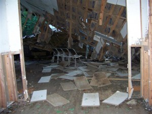 Inside Calderwood Church